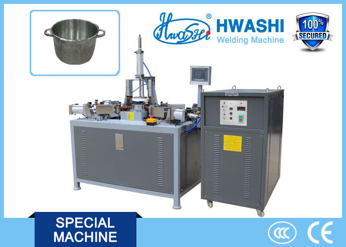 Μηχανή συγκόλλησης προβολής από ανοξείδωτο χάλυβα με ισχύ 15KVA 8000J αποθήκευση ενέργειας και 1500kg πίεση για χειριστήρια σούπας