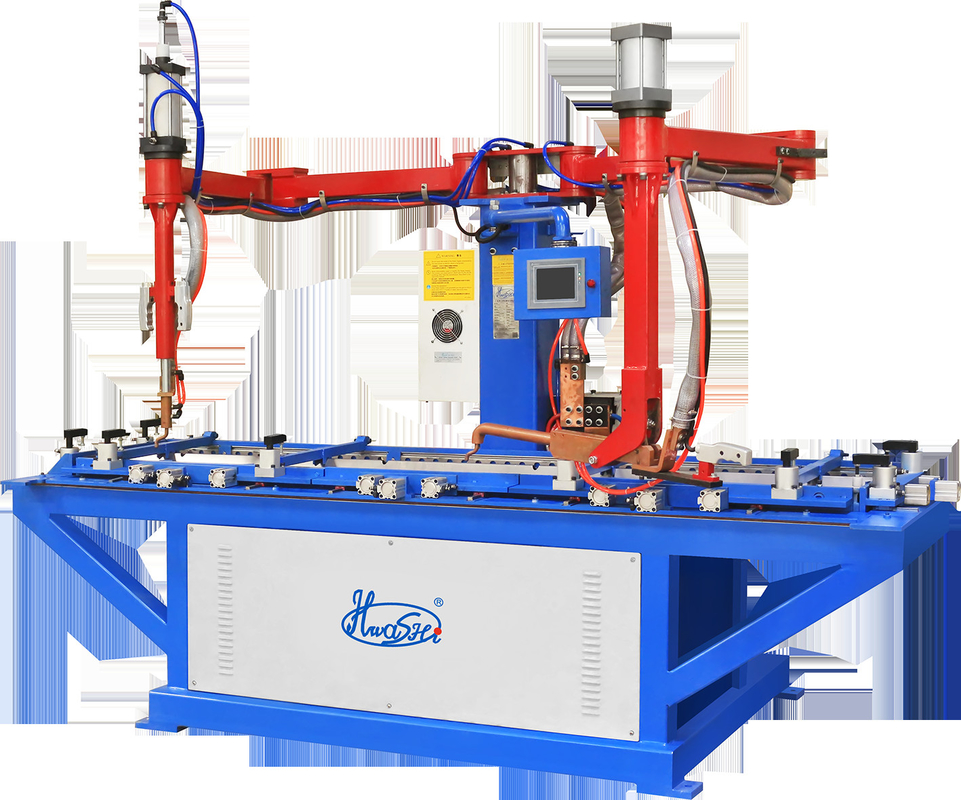 Αντίσταση Πολλαπλών σημείων Rocker Arm Table Seamless Desktop Platform Spot Welding Machine για το ντουλάπι διανομής μετάλλων