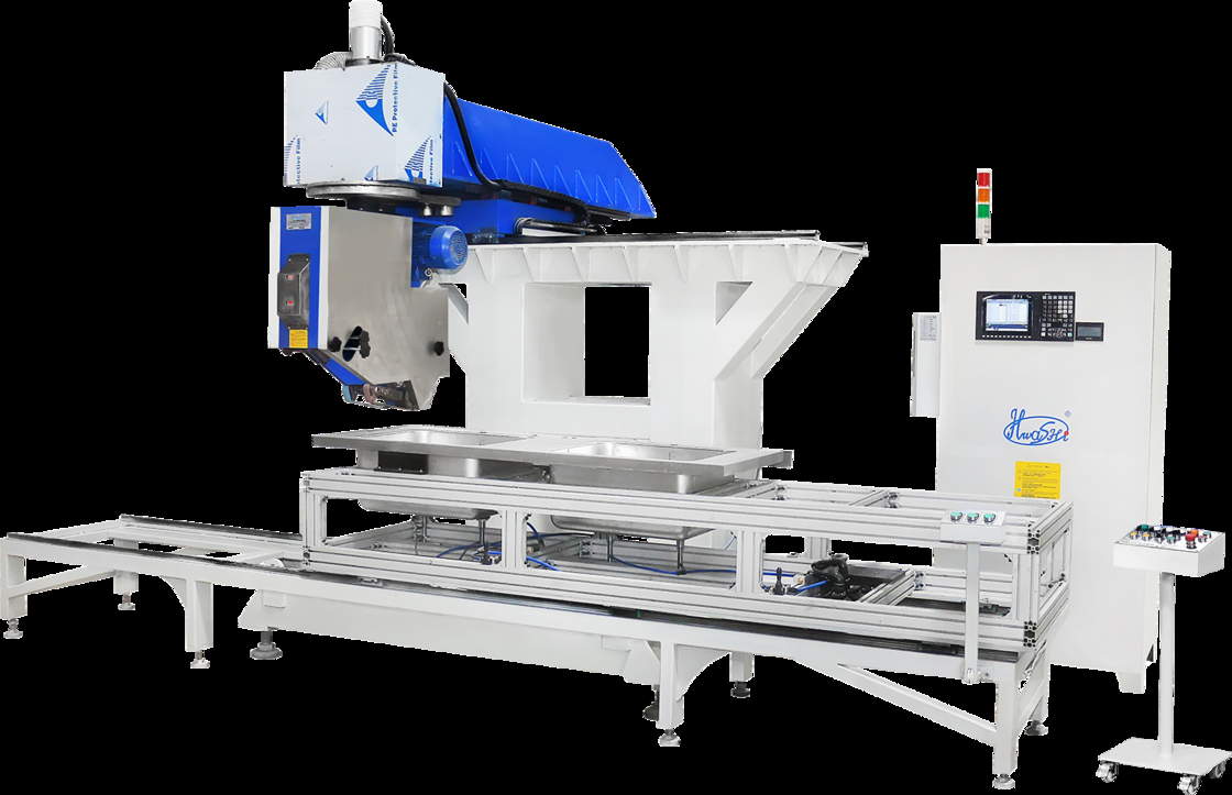 Hwashi CNC Ατσάλινη Μηχανή Κουζίνα Νεροχύτη Κούπα Making Machine,,Αυτόματη μηχανή συγκόλλησης ραφής για ιταλικό τύπο Νεροχύτη