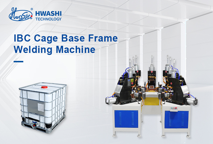 Hwashi IBC Cage Automatic Production Machine with 12 Months Warranty AI-Powered Quality Assurance and Real-Time Monitoring