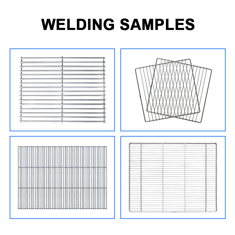 Μηχανή συγκόλλησης σύρματος πλέγματος με τριστάσιο MF DC τροφοδοσία 1200mm αποτελεσματικό πλάτος συγκόλλησης και μήκος 3000mm