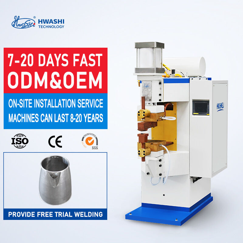 HWASHI WL-MF-250K Vertical Type Medium Frequency Inverter Spot Welding Machine with 1000Hz Technology for Consistent Metal Sheet Welding