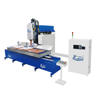 Μηχανή συγκόλλησης ατσάλινου χάλυβα 5000kg CNC 3 άξονες έλεγχο