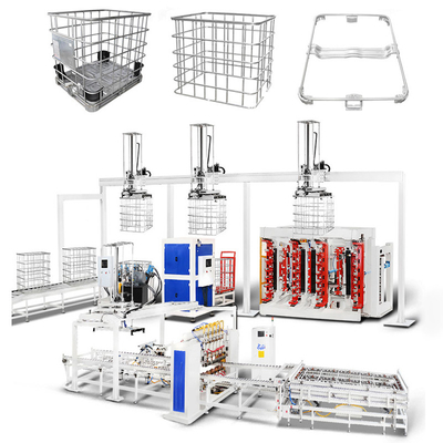 Hwashi IBC Μηχανή συγκόλλησης κάτω από το δεξαμενόπλοιο IBC Κλουβί