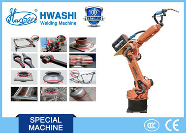 CNC HwashiSix βιομηχανικός βιομηχανικός βραχίονας 1400mm ρομπότ συγκόλλησης άξονα φθάνοντας απόσταση