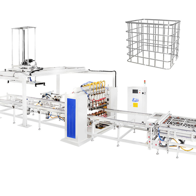 IBC κλουβί βάσης Φρέμα συγκόλληση μηχανή για IBC 1000L δεξαμενή νερού ατσάλινο κλουβί