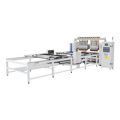 Hwashi Automatic Multi Point Refrigerating Condenser Wire Mesh Spot Welding Machine Low Carbon Steel Wire Mesh Welding