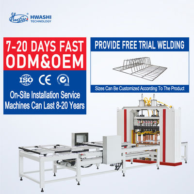 Αυτόματη Μηχανή Συγκόλλησης Συρμάτινου Πλέγματος με 1 Έτος Εγγύηση, Μέγιστη Ταχύτητα Σύρματος 200mm/S και Δί-διάστατη Κάμψη Λαβής Σύρματος