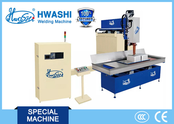 CNC ελέγχου PLC Hwashi μηχανή συγκόλλησης ραφών για το νεροχύτη κουζινών