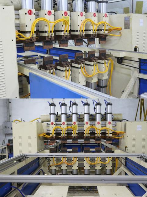 Κατασκευή πλέγματος καλωδίων μηχανών συγκόλλησης καλωδίων σωλήνων Bundy ψυγείων συμπυκνωτών