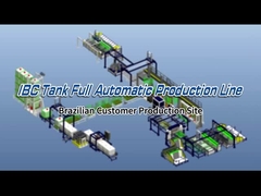 Hwashi Custom IBC μηχανή συγκόλλησης αυτόματη γραμμή παραγωγής χύδην εμπορευματοκιβωτίων